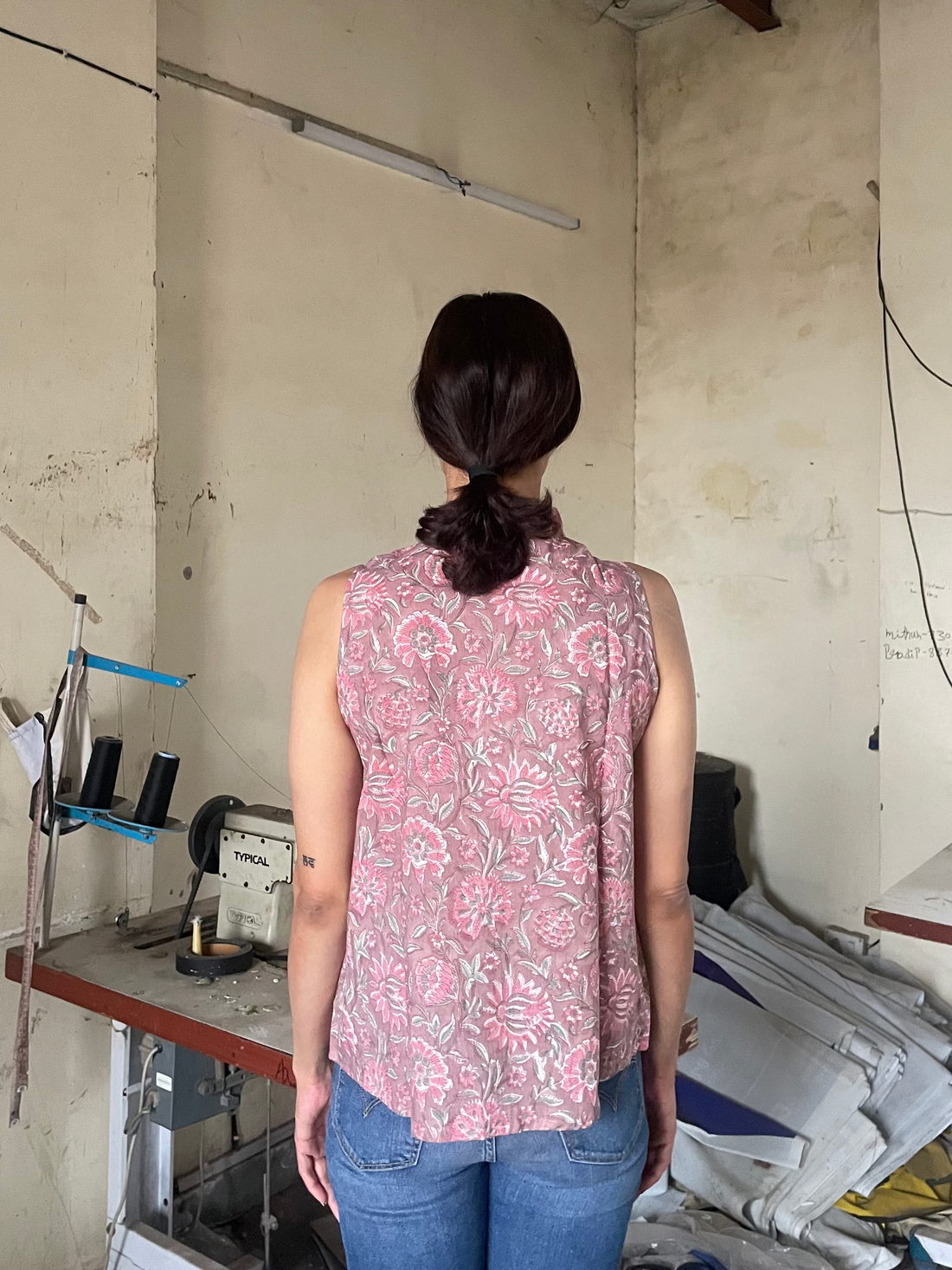 Mogra top | Rosy Brown