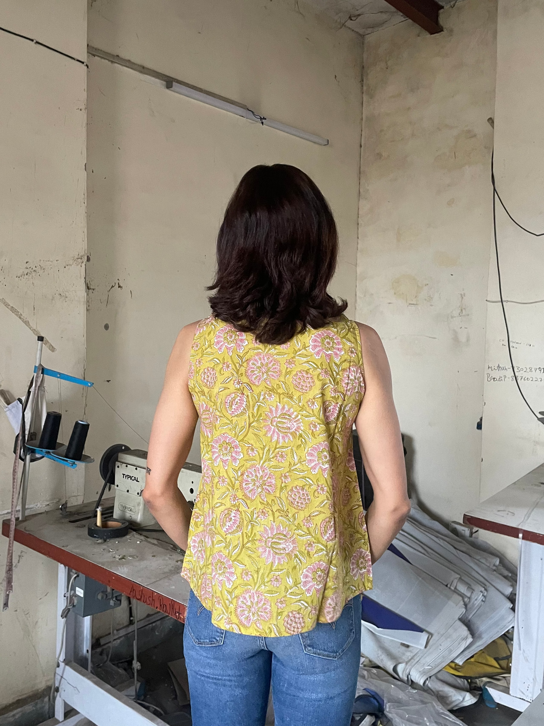 Mogra top | Green