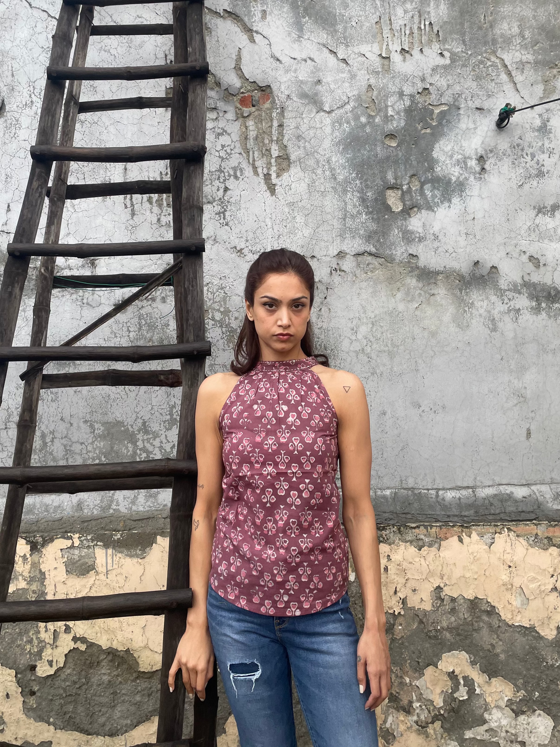 Juhi Top | Pink