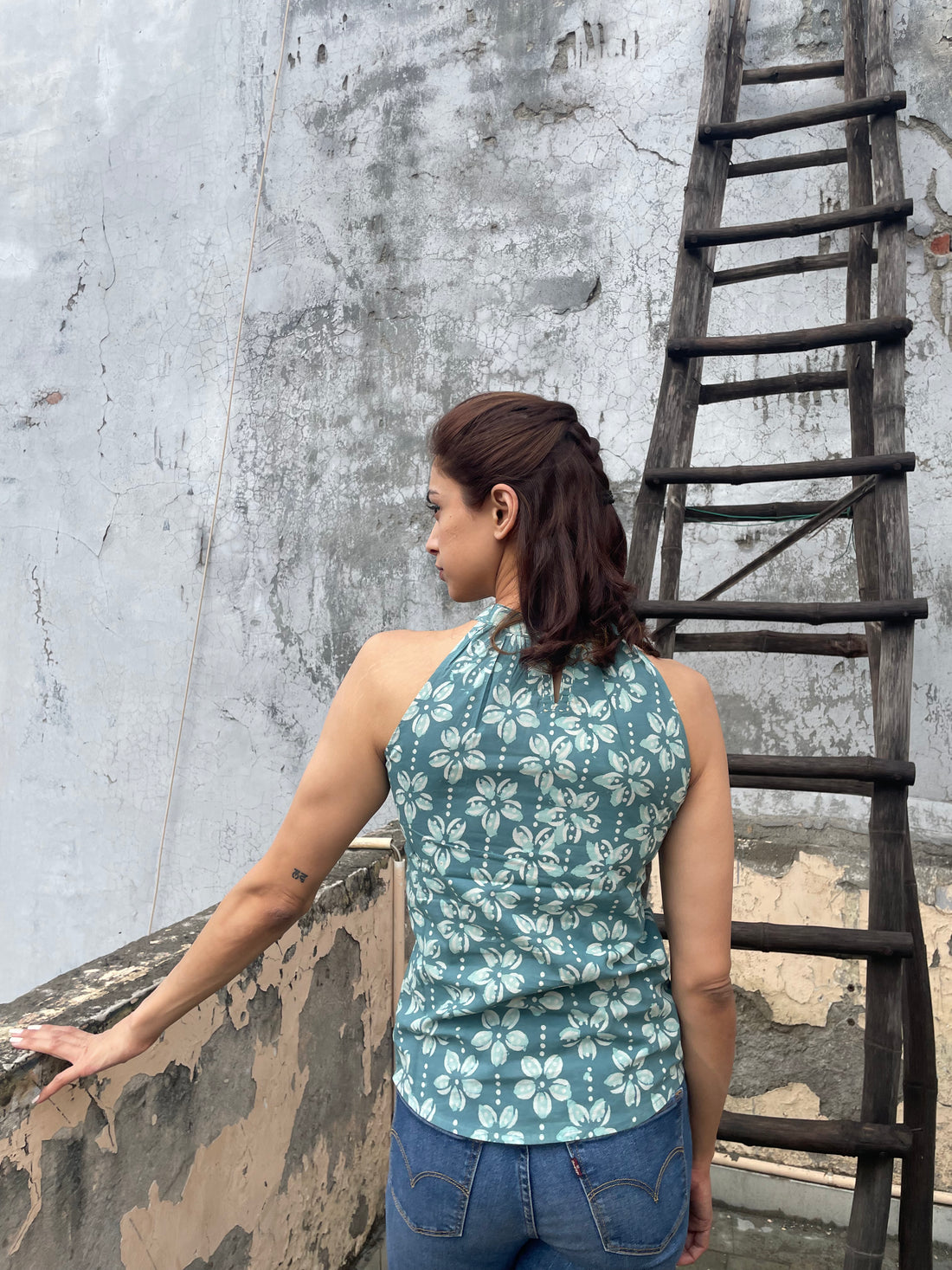 Juhi Top | Blue