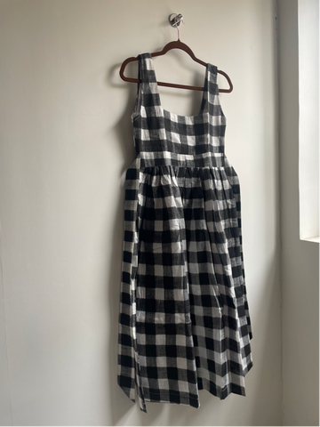 Checkmate Dress - Black